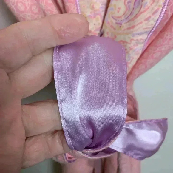 Liz Claiborne Summer Housecoat, Soft Cotton, Size Large - Picture 5 of 8